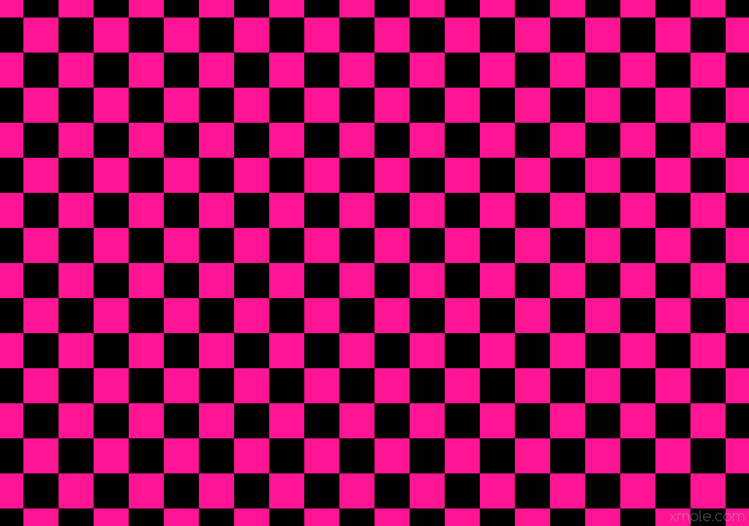 Checkered Pink and Black Squares