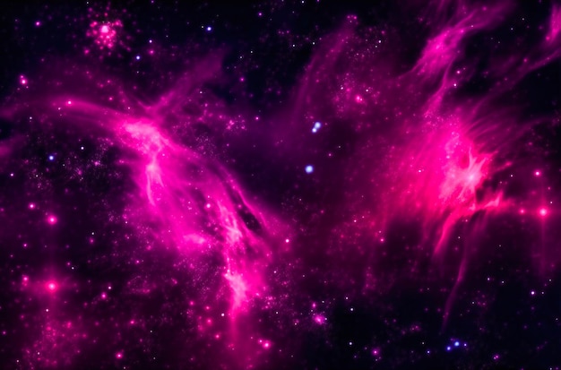 Purple and Pink Nebula